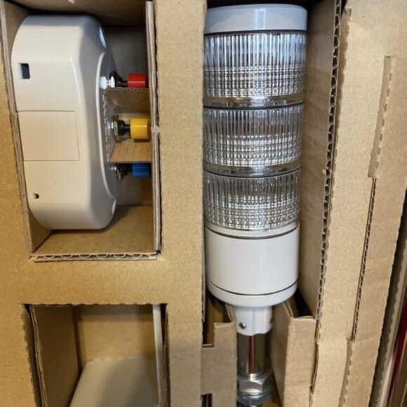 Patlite HSST-312-RYG Signal Light Assembly Kit 120V New Sign Tower - Picture 4 of 6